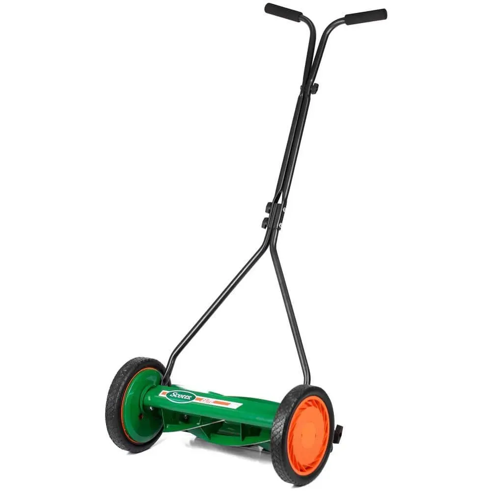 ***it is used and dirty**Scotts Scott's 16 in. Manual Walk Behind Push Reel Lawn Mower - image 1