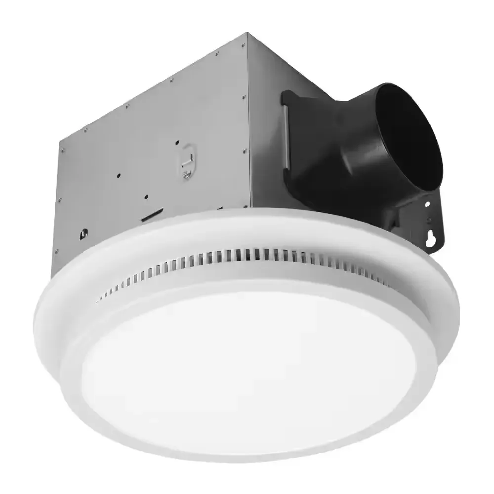 110 CFM 1.5 Sones Ceiling Bathroom Exhaust Fan with Bluetooth, Humidity Sensor, Adjustable CCT LED and Night Light - image 1