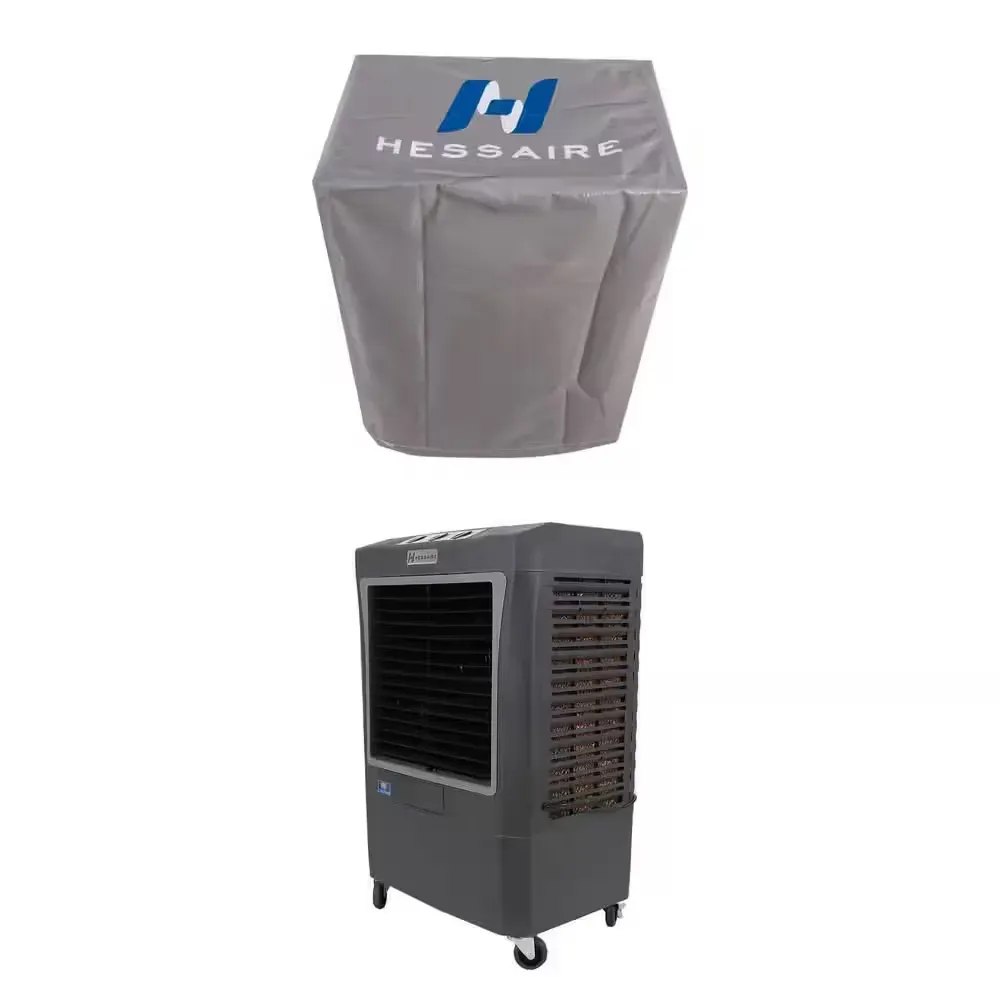 3,100 CFM Evaporative Cooler and 38 in. x 17 in. Cooler Cover Combo - image 1