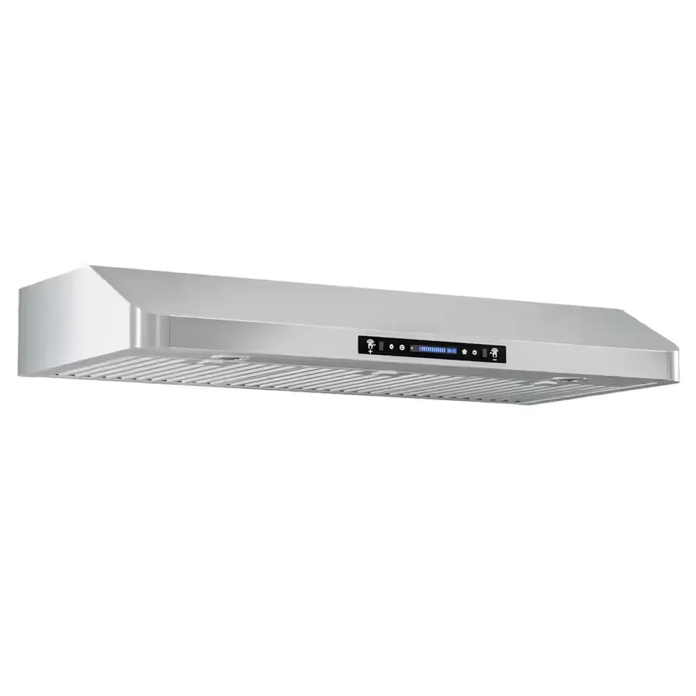 42 in. 900CFM Ducted Under Cabinet Range Hood in Stainless Steel with 3-Way Venting Adjustable LED and Gesture Control - image 1