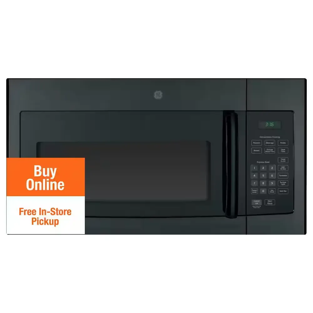 1.6 cu. ft. Over-the-Range Microwave in Black - image 1