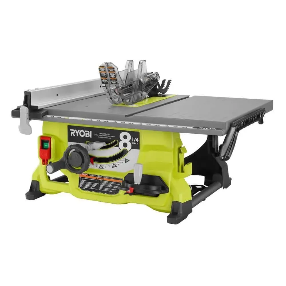 RYOBI 13 Amp 8-1/4 in. Compact Portable Corded Jobsite Table Saw (No Stand) - image 1
