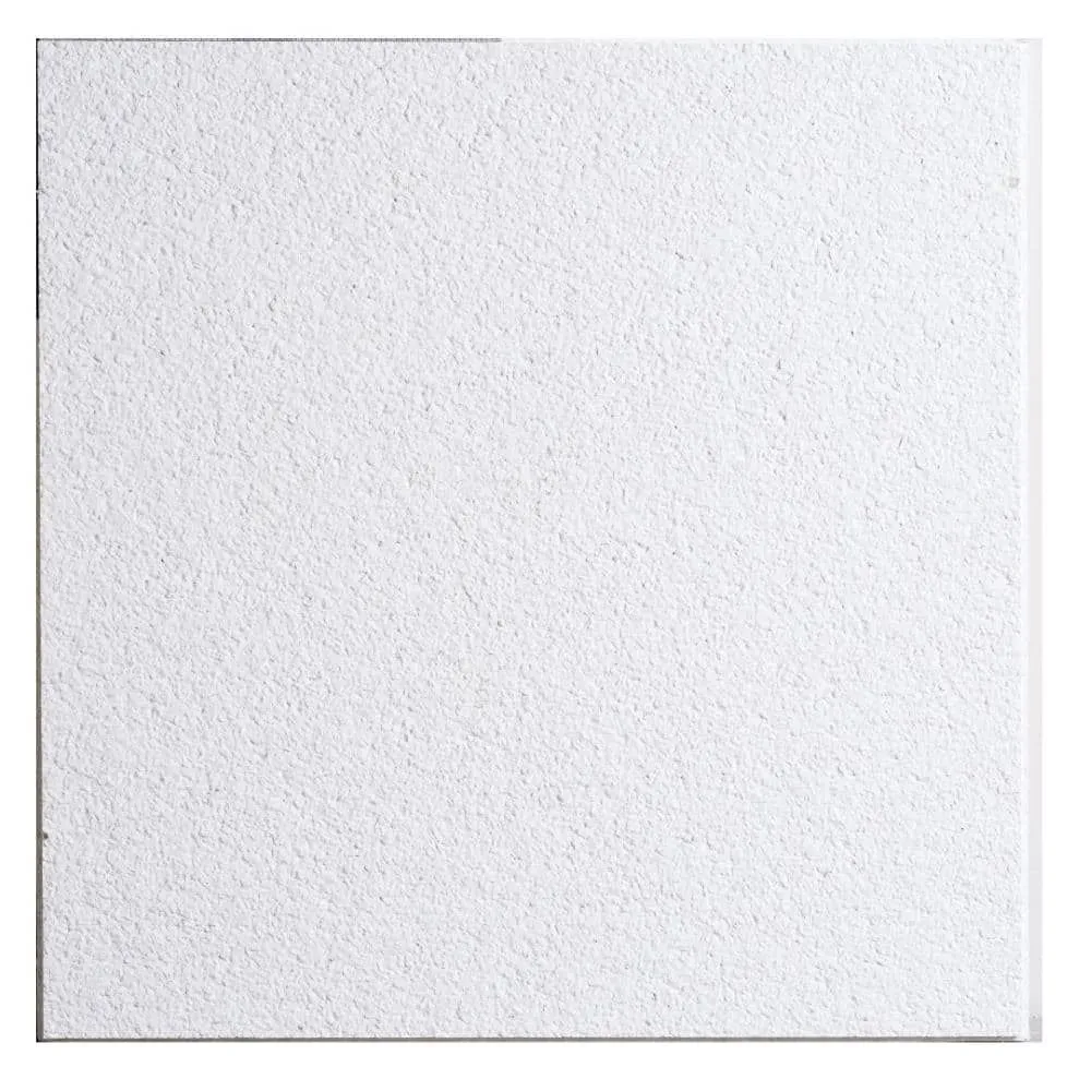 USG Ceilings 2 ft. x 2 ft. Luna White Shadowline Tapered Edge Lay-In Ceiling Tile, case of 12 (48 sq. ft.) - image 1