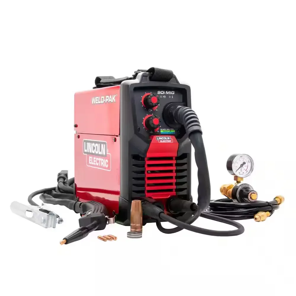 WELD-PAK 90i MIG and Flux-Cored Wire Feeder Welder with Gas Regulator - image 1
