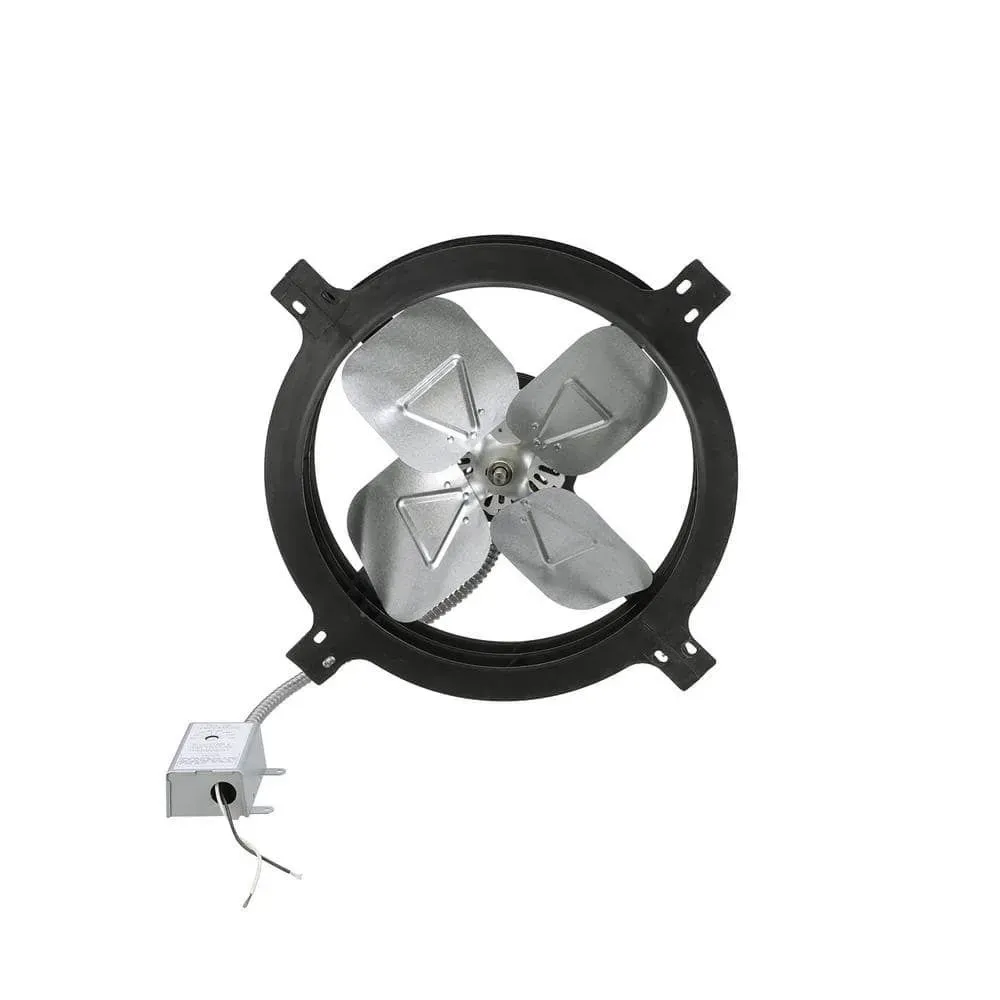Air Vent 1620 CFM Black Electric Powered Gable Mount Electric Attic Fan - image 1