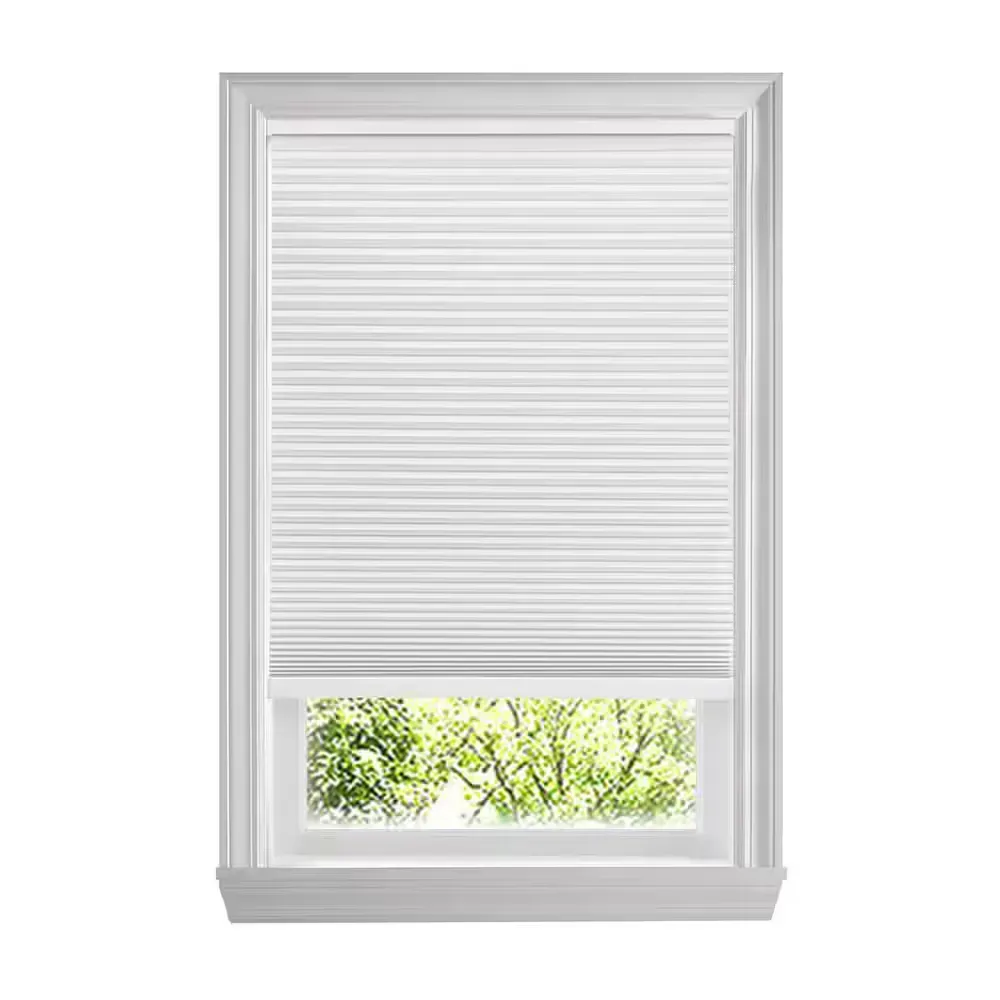 Shadow White Cordless Blackout Cellular Shades for Windows - 60 in. W x 48 in. L (Actual Size 59.75 in. W x 48 in. L) - image 1