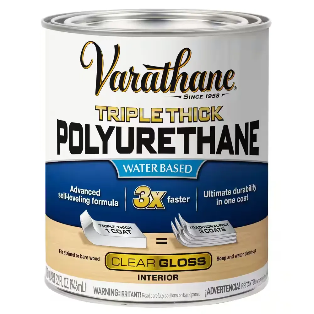 1 qt. Gloss Triple Thick Polyurethane - image 1