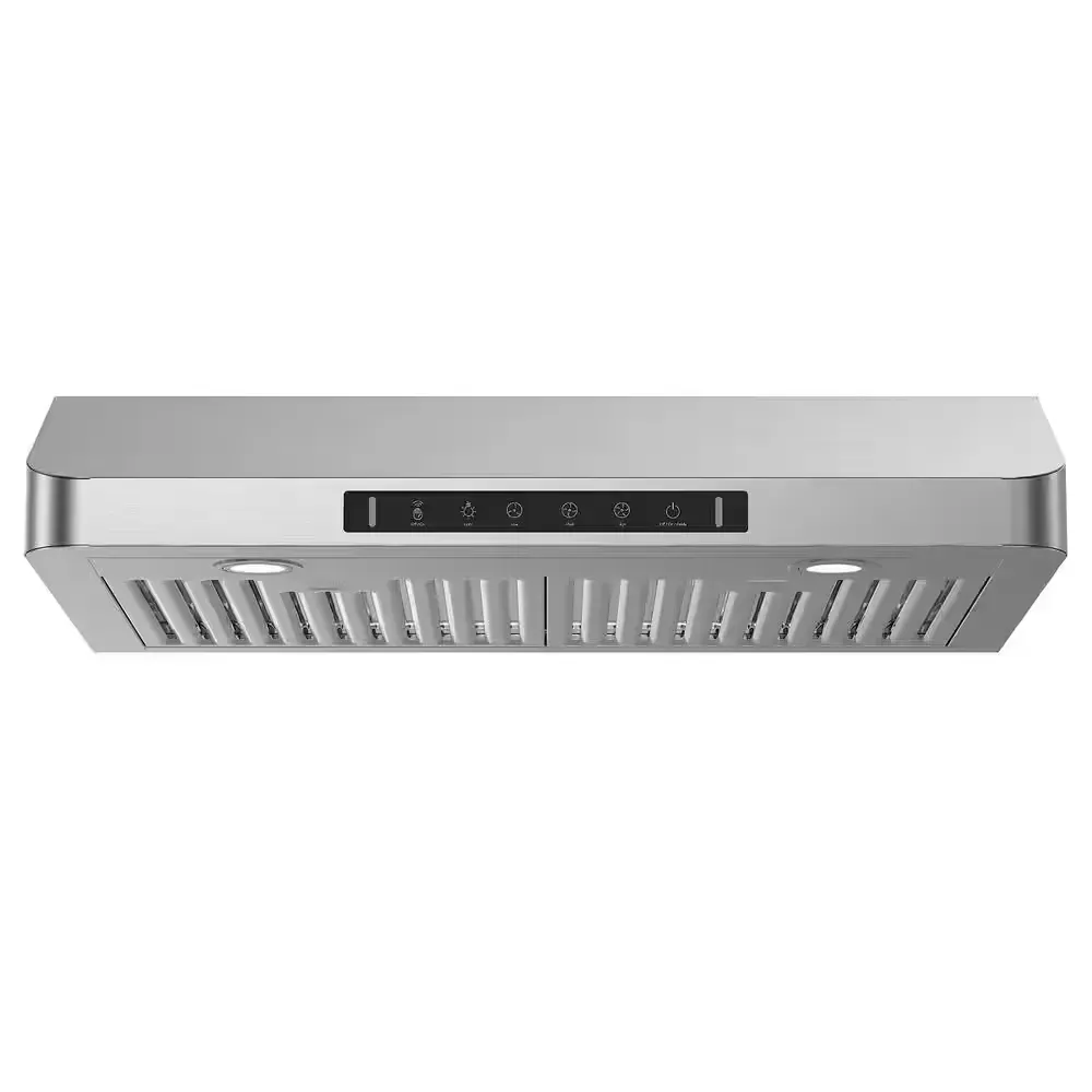 30 in. 900 CFM Ducted Under Cabinet Range Hood in Stainless Steel with 3 -Way Venting and Removable LED - image 1