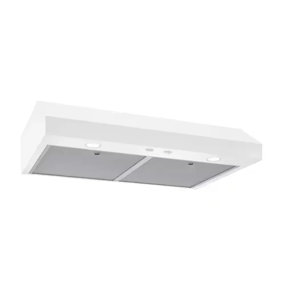 Glacier 42 in. 350 MAX Blower CFM Convertible Under Cabinet 1.5 Sones White Range Hood - image 1