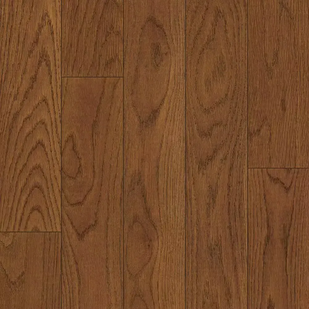 ***Pallet of 15 cases,295.5,sq/ft***Hayes Mill Oak 3/8 in. T x 5 in. W Click-Lock Wire Brushed Engineered Hardwood Flooring (19.7 sq. ft./case) - image 1