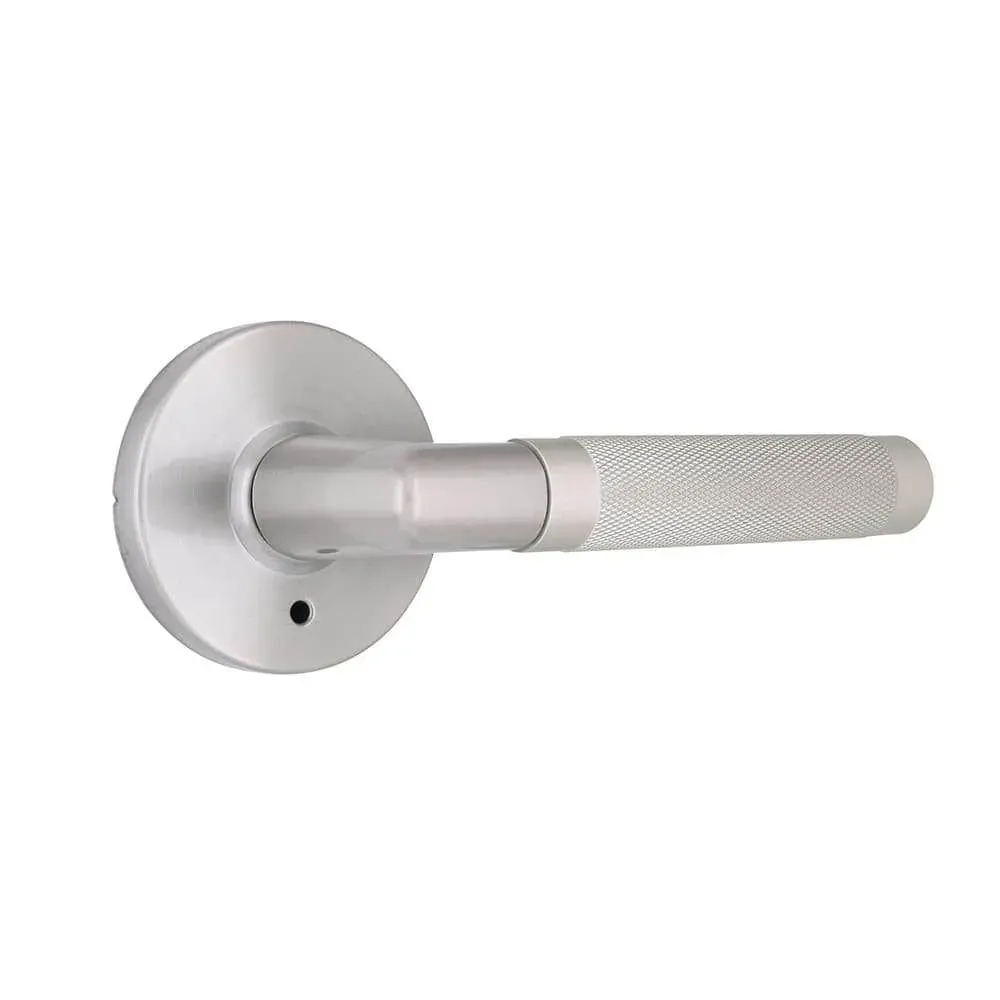 Home Decorators Collection Woodcliff Satin Nickel Privacy Bed/Bath Door Handle - image 1