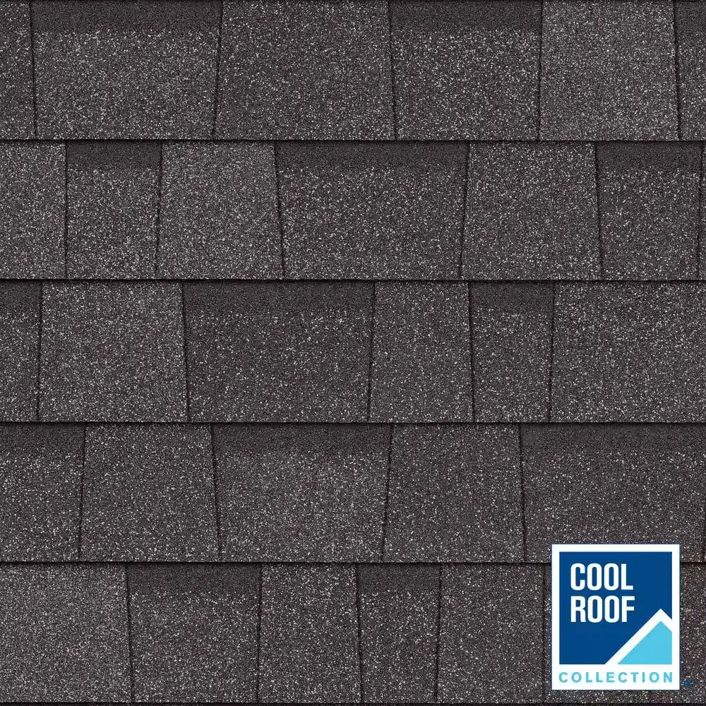 DecoRidge 8 in. Midnight Hip and Ridge Roofing Shingles (20 linear ft. Per Bundle) - image 1