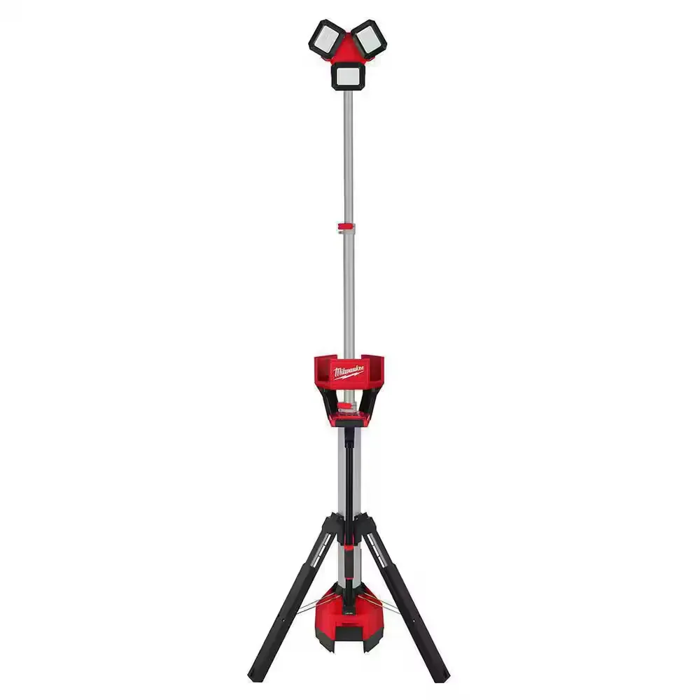 M18 18-Volt Lithium-Ion Cordless 6,000 Lumens Rocket Dual Power Tower Light with Charger (Tool-Only) - image 2