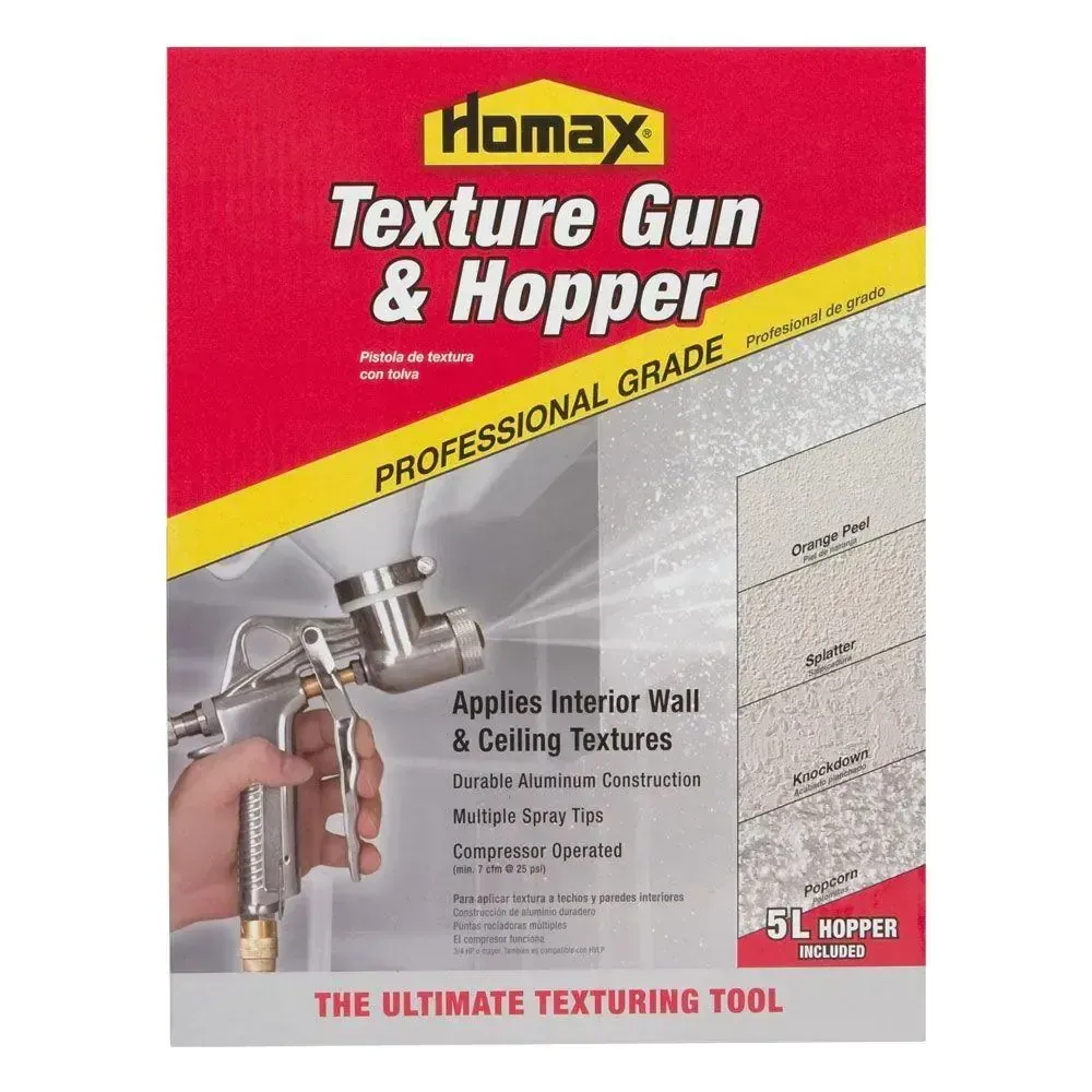 Homax Pro Gun and Hopper for Spray Texture Repair - image 1