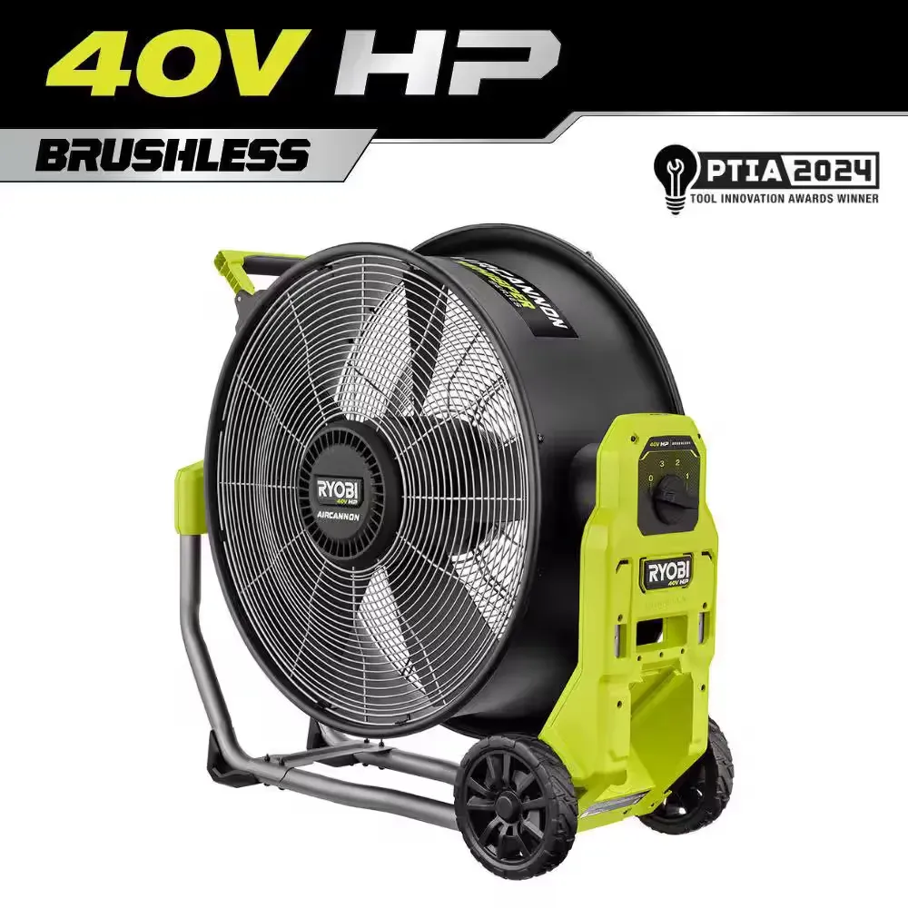 40V HP Brushless Cordless Hybrid WHISPER SERIES 20 in. Air Cannon Fan (Tool Only) - image 1