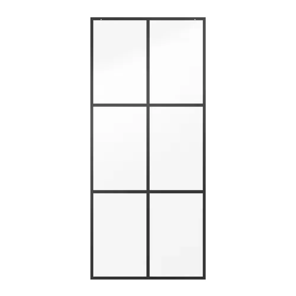 29-3/4 in. x 67-3/4 in. x 1/4 in. (6mm) Frameless Sliding Shower Door Glass Panels in Ingot (For 50-60 in. Doors) - image 1