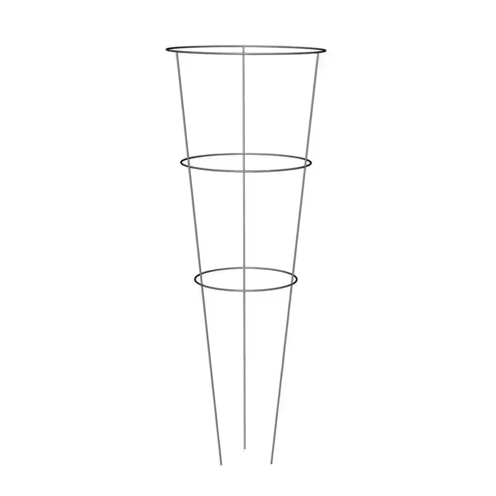 42-Inch 3-Ring Tomato Cage Plant Support - image 1