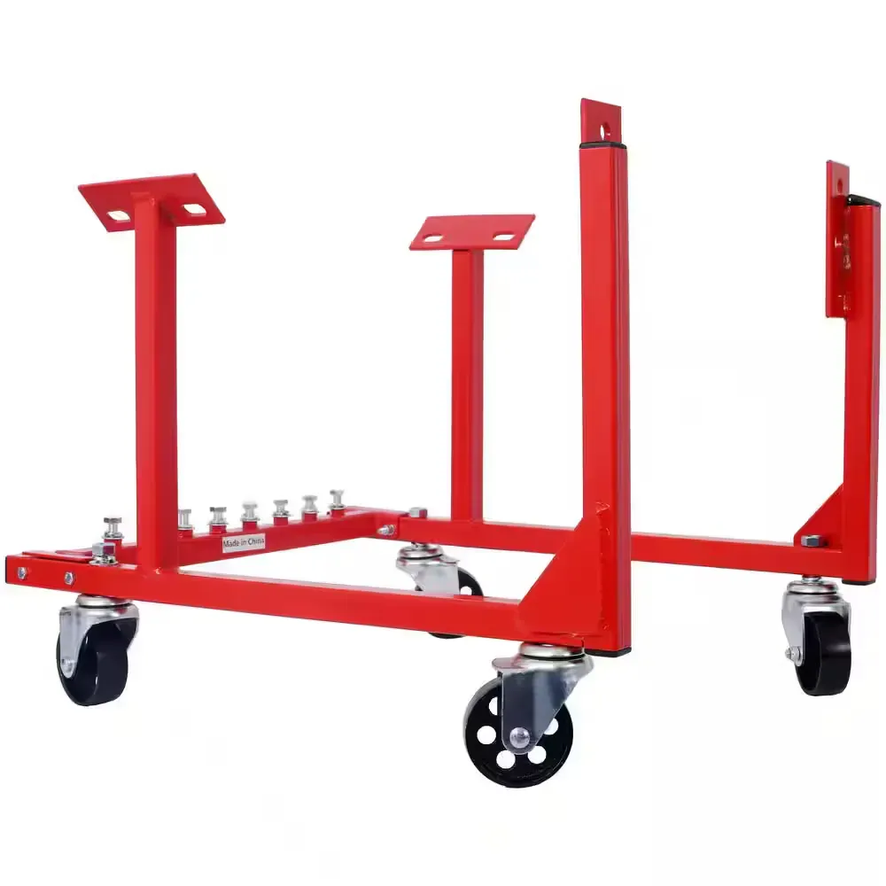 1000 lbs. Engine Cradle with 3 in. Heavy Duty Steel Construction Wheels - image 1