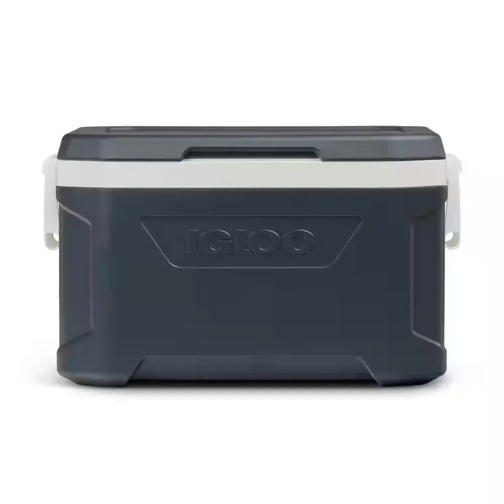 Igloo Hard Shell Cooler, Charcoal and White (Profile II 50 qt. Chest Cooler-Jet Carbon Gray) - image 1