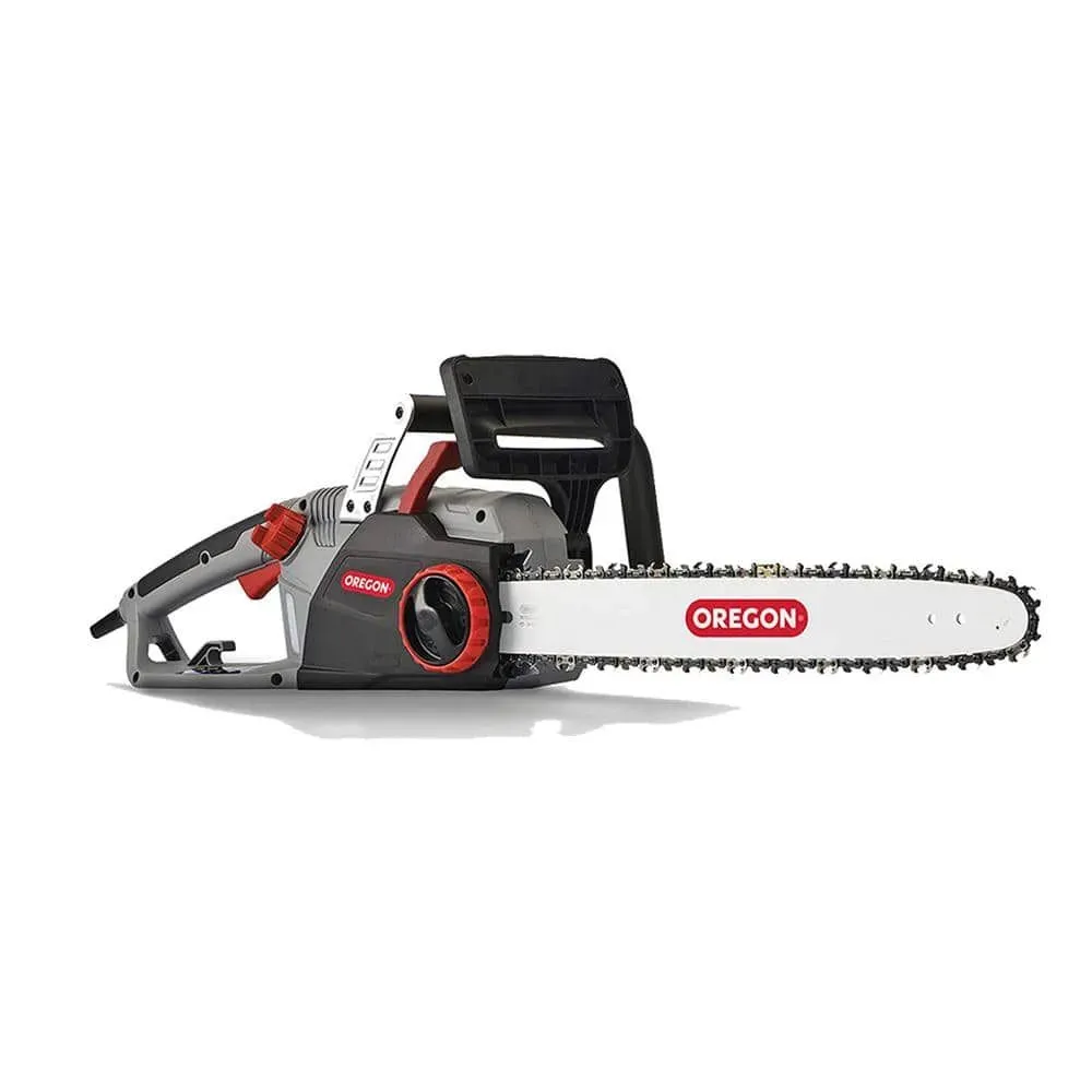 ***It's dirty and used.***Oregon CS1500 Self-Sharpening 15 Amp Corded Electric Chainsaw, 18 in. Bar, Equipped with PowerSharp Saw Chain - image 1