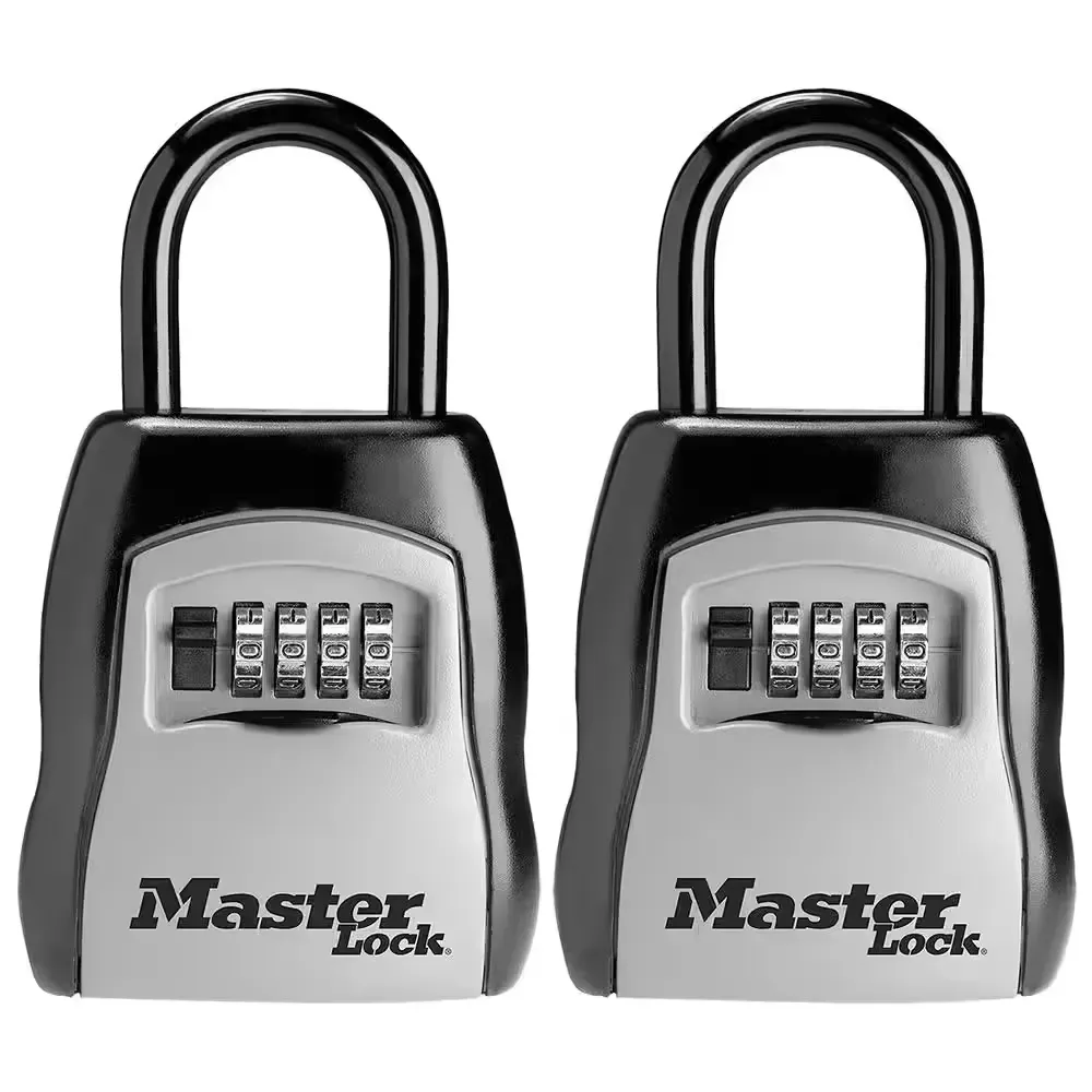 Lock Box, Resettable Combination Dials, 2 Pack - image 1