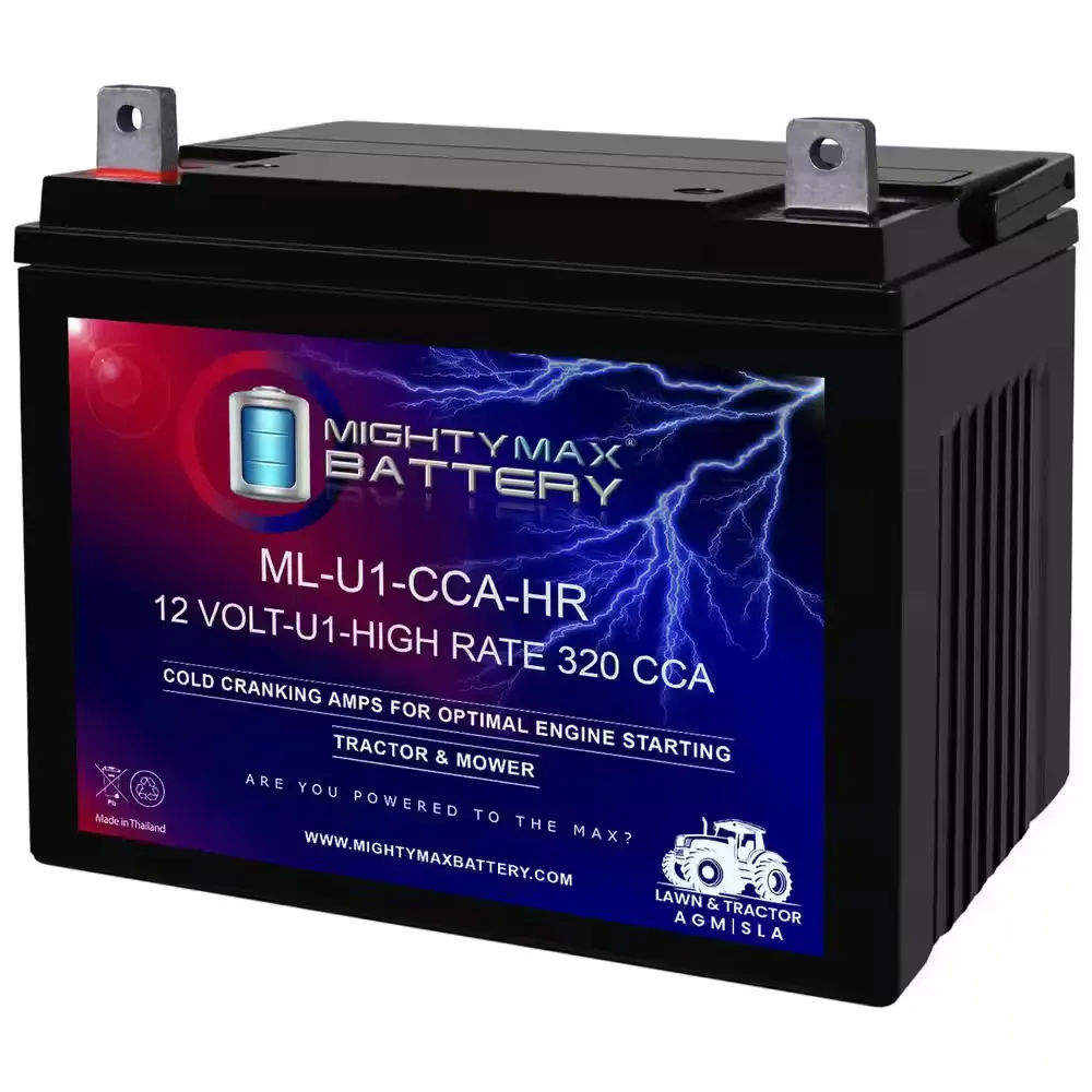 12-Volt U1 320 CCA Rechargable NB Terminal Sealed Lead Acid (SLA) Battery - image 1