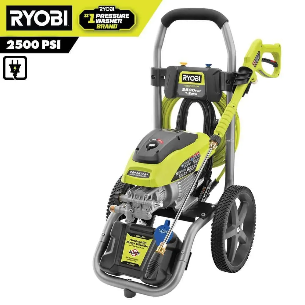 RYOBI 2500 PSI 1.2 GPM High Performance Cold Water Electric Pressure Washer - image 1