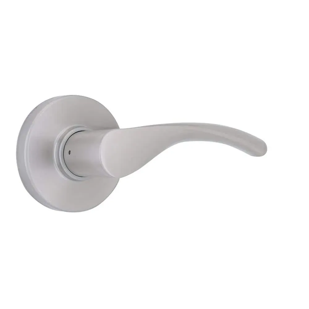Home Decorators Collection Primrose Satin Nickel Passage Hall/Closet Door Handle - image 1