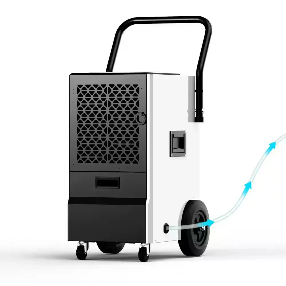 SIMZLIFE 110 pt. 5000 sq. ft. Commercial Dehumidifier for Drying Basement, Warehouse and Factory with Drain Hose in Whites - image 1