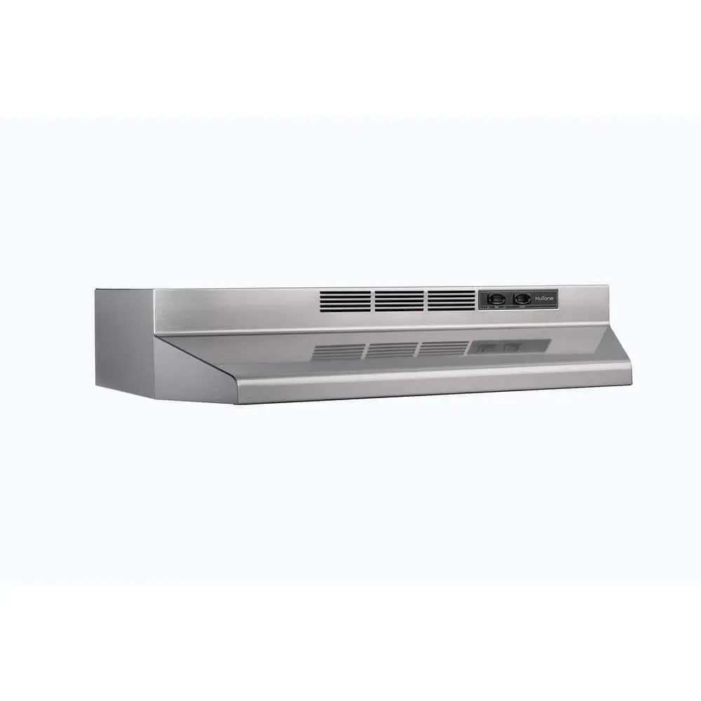 Broan-NuTone RL6200 Series 30-Inch Ductless Under-Cabinet Range Hood, Stainless Steel Finish - image 1