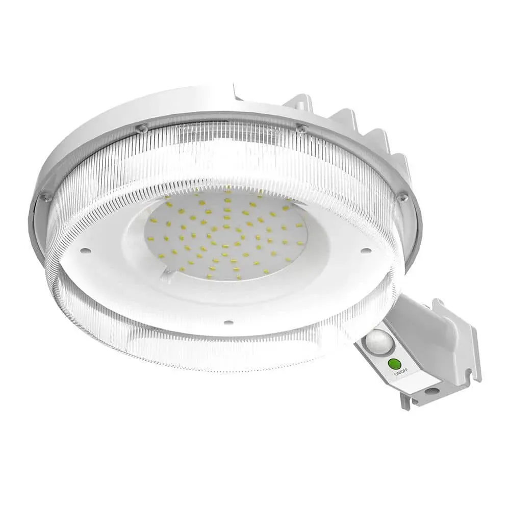 HALO SBL 300-Watt Equivalent Integrated LED Gray MTN Plus D2D Solar Area Light, 5000K - image 1
