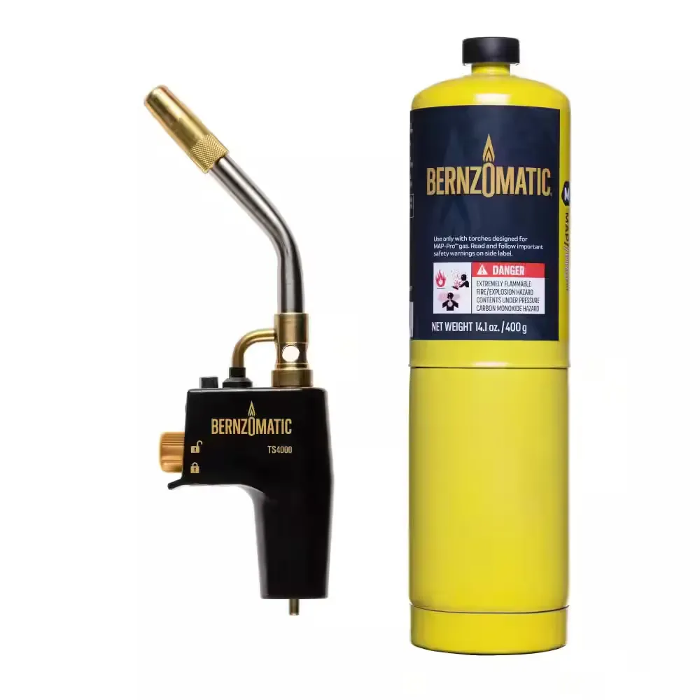 DuraCast 4000 Torch Kit with 14.1 oz. MAP-Pro Cylinder and Premium Blow Torch - image 1