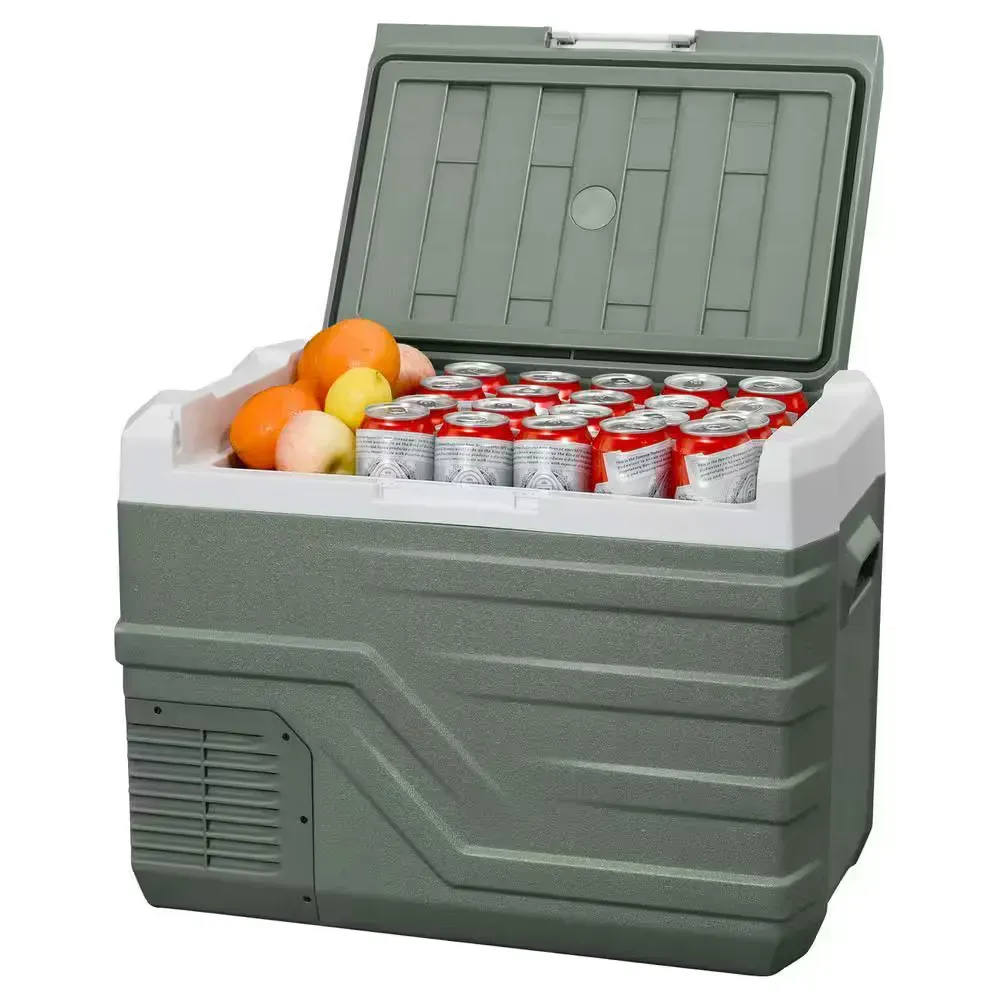 37 Qt. Portable Car Refrigerator 12 Volt Electric Cooler Freezer -4°F~68°F Compressor Fridge Chest Cooler - image 1
