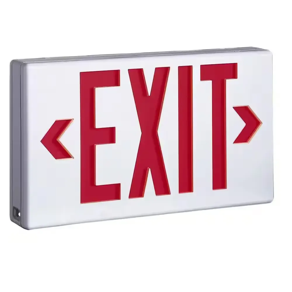 LPX 1.09 Watt White Integrated LED Exit Sign, Self-Powered - image 1