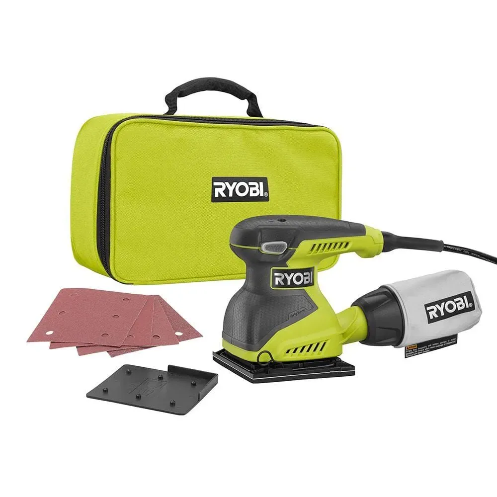 RYOBI 2 Amp Corded 1/4 Sheet Sander - image 1