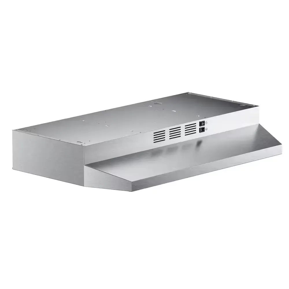 30 in. 300 CFM Ductless Convertible Under Cabinet Range Hood in Stainless Steel with LED Light,Filter and 2-Way Venting - image 1