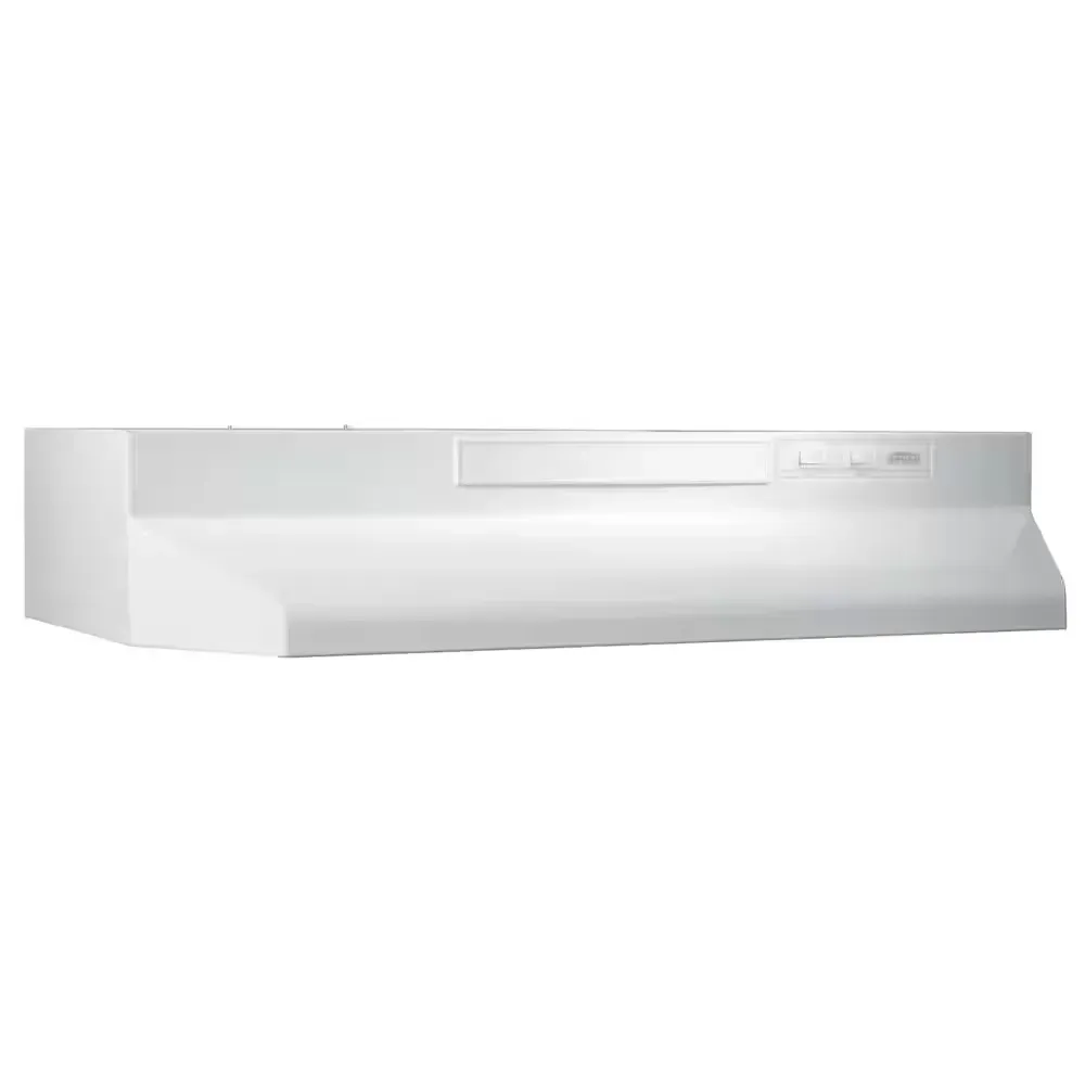 F40000 30 in. 230 Max Blower CFM Convertible Under-Cabinet Range Hood with Light in White - image 1