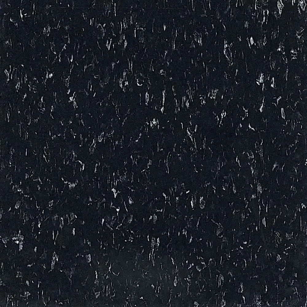 *** pallet of 23 case (1,035 sq. ft. / case)*** Imperial Texture VCT 12 in. x 12 in. Classic Black Standard Excelon Commercial Vinyl Tile (45 sq. ft. / case) - image 1