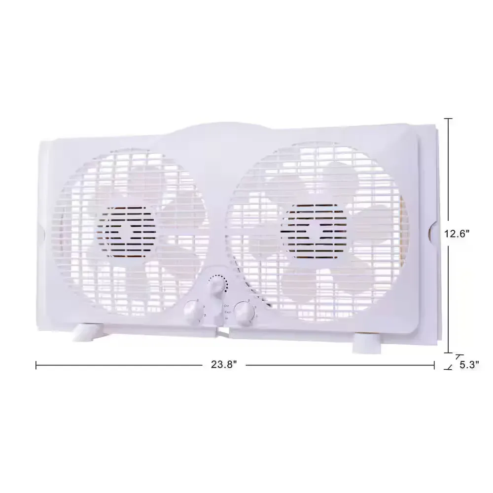 9 in. Twin Window Fan - image 1