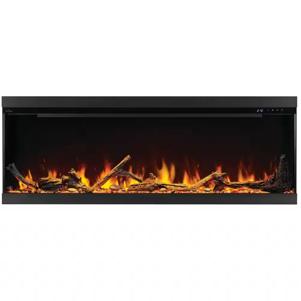 Astound 62 in. FlexMount, Wall Mount Electric Fireplace in Black - image 1