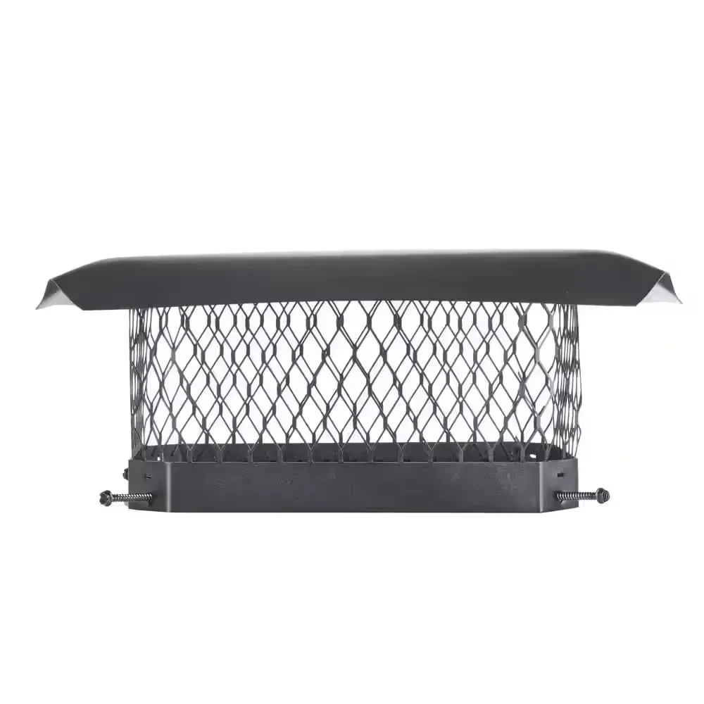 9 in. x 13 in. Mesh Chimney Cap in Galvanized Steel - image 1