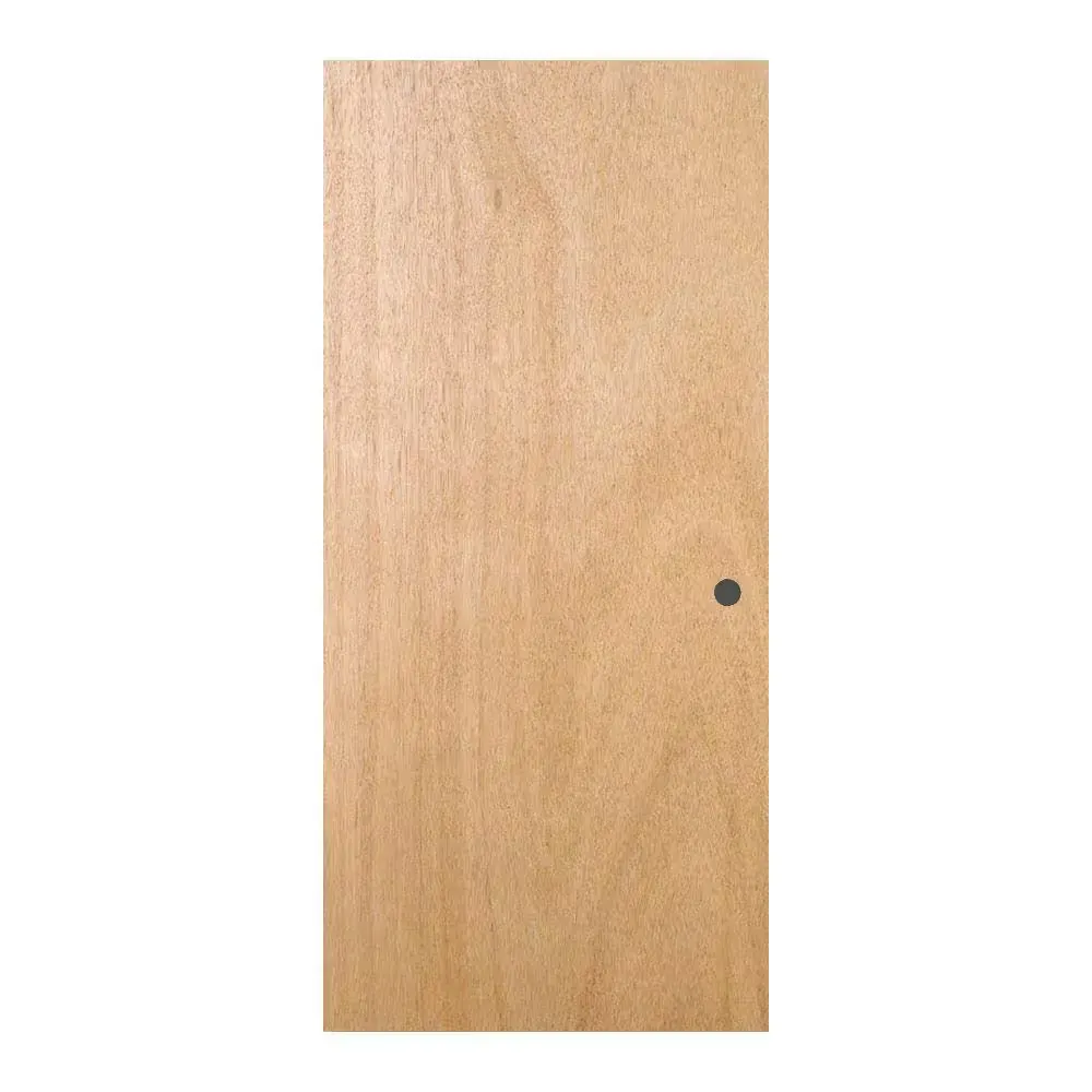 24 in. x 80  in. Unfinished Flush Hardwood Interior Door Slab - image 1