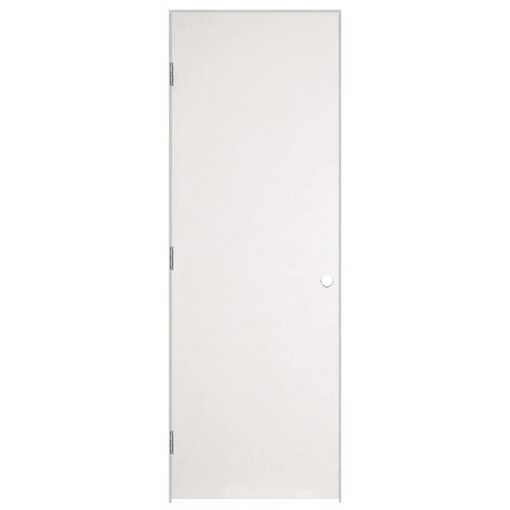 30 in. x 80 in. 1 panel Primed Shaker  Prehung Interior Door  - image 1