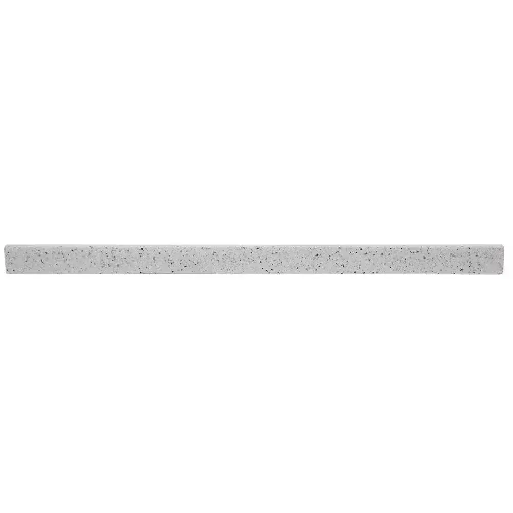 37 in. W Cultured Marble Vanity Backsplash in Silver Ash - image 1