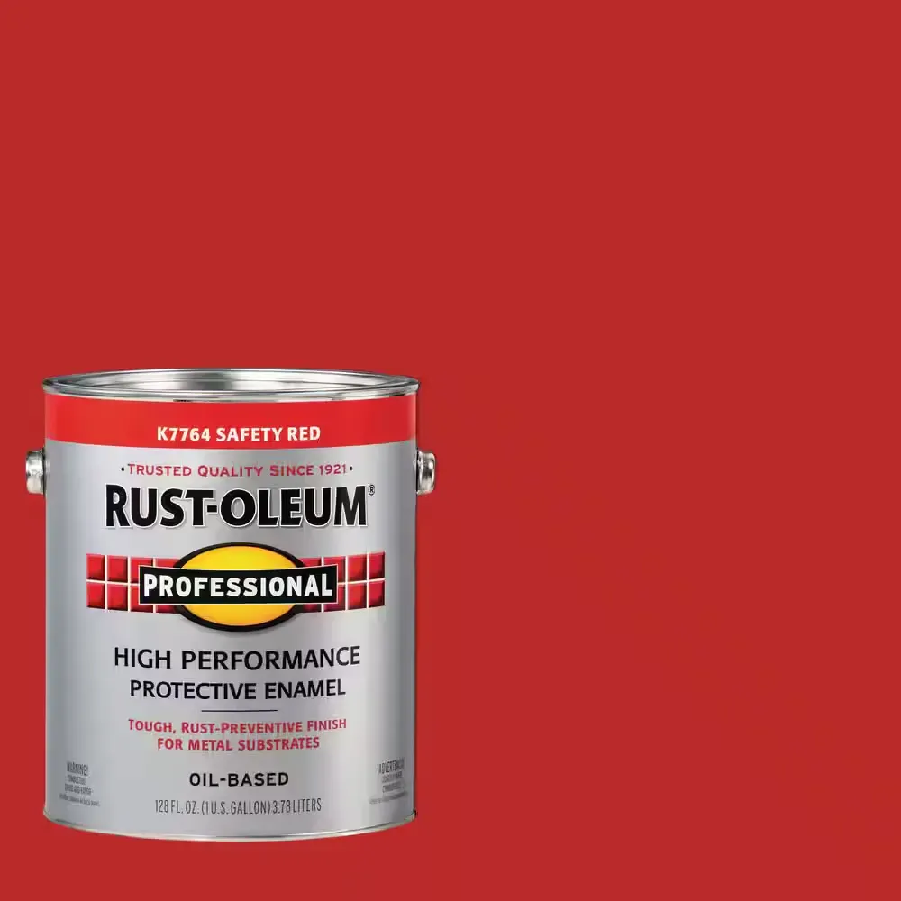 2 gal. High Performance Protective Enamel Gloss Safety Red Oil-Based Interior/Exterior Paint - image 1