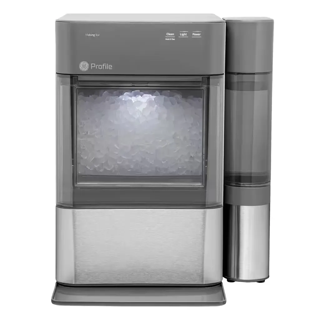 Profile Opal 38lbs. 13.5in. Daily Nugget Portable Ice Maker w/ Wi-Fi and Auto Ice Level Control - Stainless Steel Finish - image 1