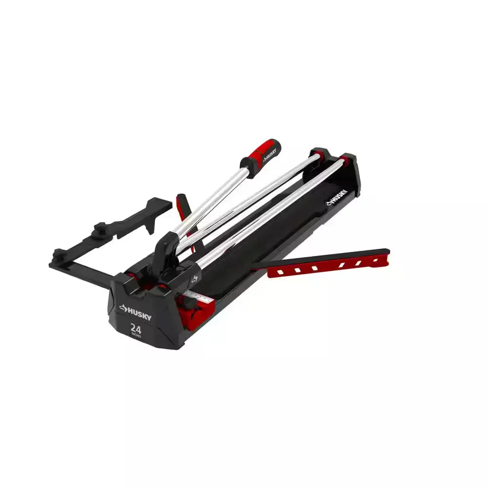 24 in. Tile Cutter with Tungsten Carbide Blade and Adjustable Gauge - image 1