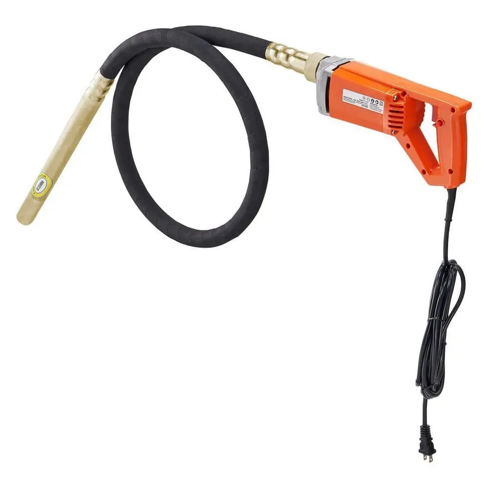SKYSHALO Handheld Concrete Vibrator, 800W Electric Vibrator 13000 VPM, 6.6 ft. / 2 m Shaft Rod, Portable, Remove Air Bubble - image 1