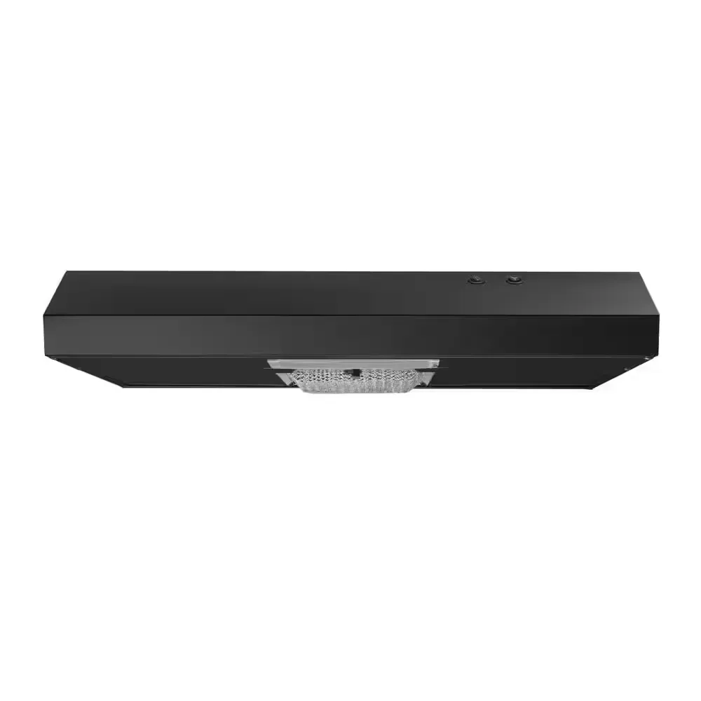Arno 30 in. 240 CFM Convertible Under Cabinet Range Hood in Black with Lighting and Charcoal Filter - image 1