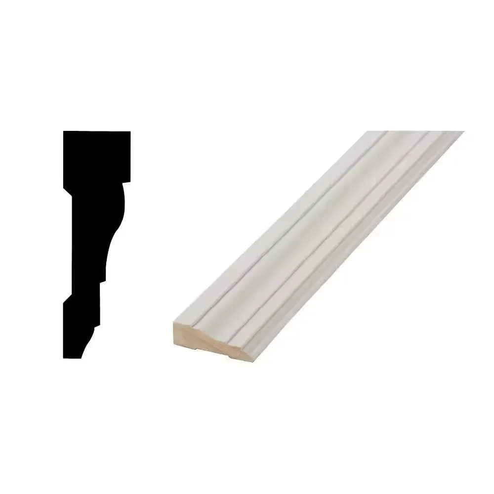 (Pack of 3 Pro Pack )366 11/16 in. x 2 1/4 in. x 84 in. Primed Finger Jointed Casing (5-Pack − 35 Total Linear Feet) - image 1